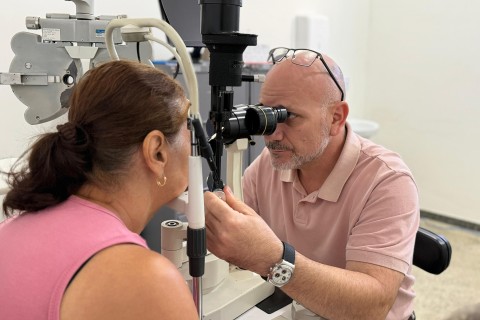 Ação de saúde ocular da Prefeitura de Marataízes segue até sábado com mais de 1,6 mil atendimentos