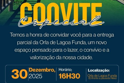 Prefeitura realiza inaugurações de lazer e bem-estar no dia 30 de dezembro